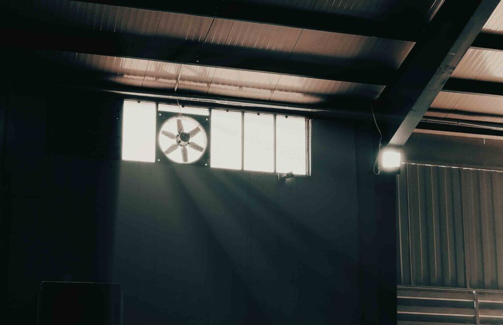 Proper ventilation during cleaning to maintain indoor air quality