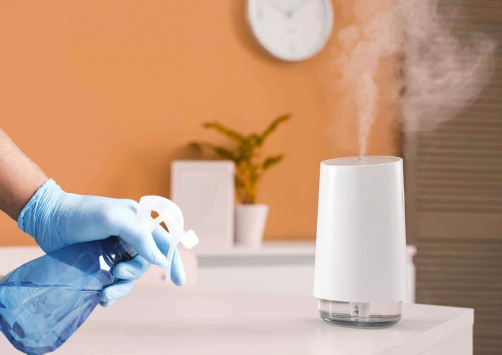 Using too many air fresheners and candles in one room