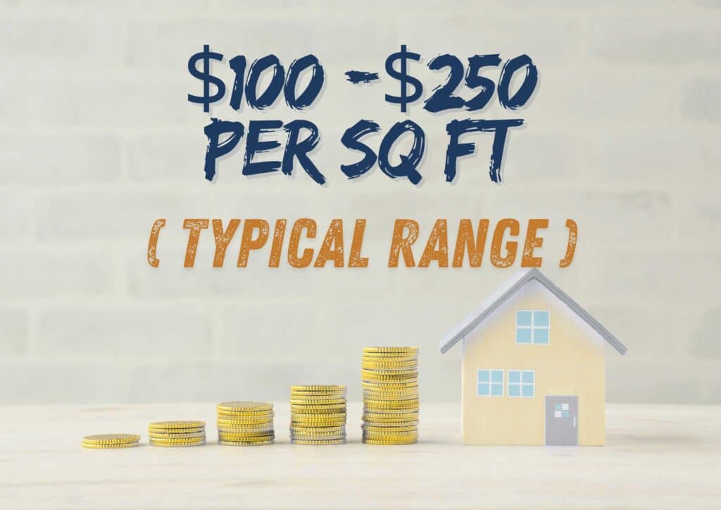 Average cost per square foot to gut and remodel a house in the United States