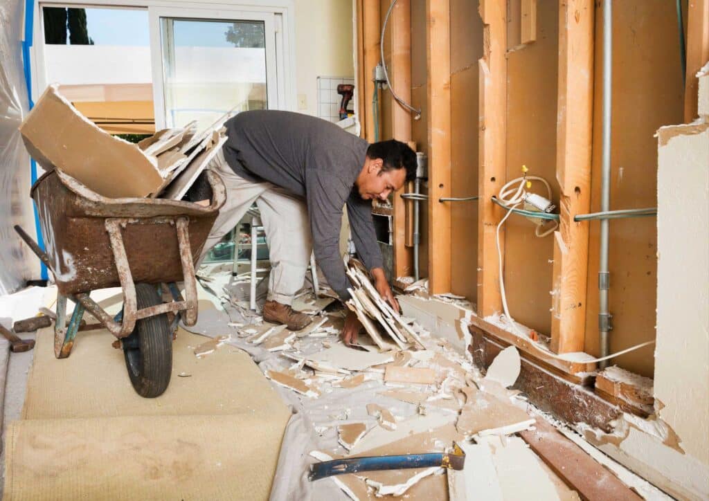 Hidden damage discovered during gut remodel demolition that increases renovation costs