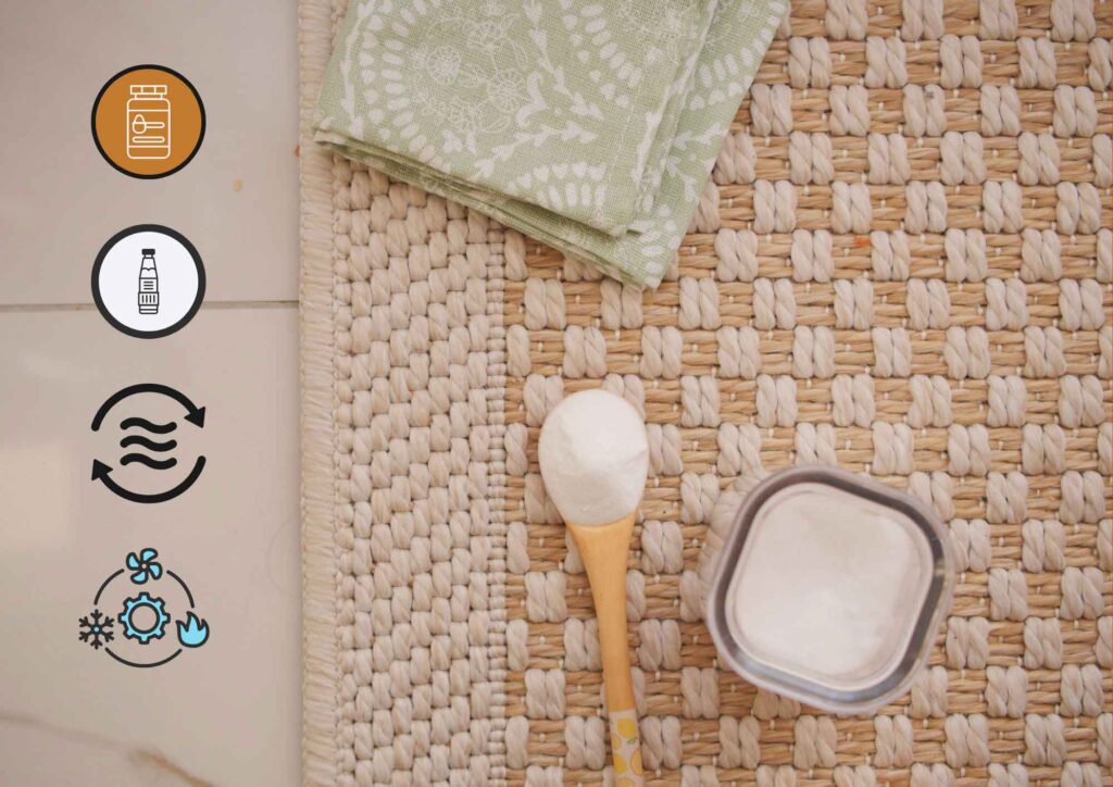 Basic supplies used to remove odors and improve how a house smells