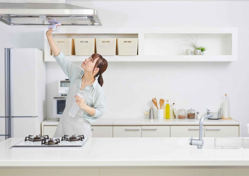 Opening windows to ventilate and refresh indoor air in a home