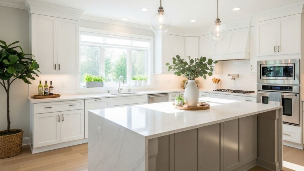 Beautifully renovated kitchen after a cost-effective facelift